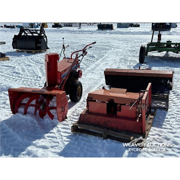 GRAVELY LAWN MOWER W/ATTACHMENTS