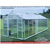 Image 1 : TMG 8 X 20 FT. ALUMINUM FRAME GREENHOUSE