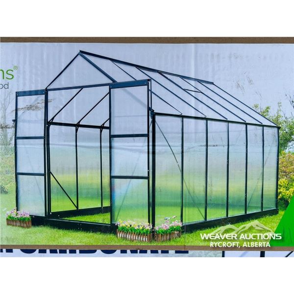 12 X 8 FT. POLYCARBONATE GREENHOUSE