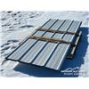 Image 4 : QTY OF 7.5 X 3 FT. STEEL SHEETS