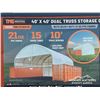 Image 1 : TMG 40 X 40 FT. DUAL TRUSS CONTAINER SHELTER