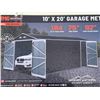 Image 1 : TMG 10 X 20 FT. METAL GARAGE SHED