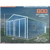 Image 1 : TMG 20 X 30 FT. METAL GARAGE SHED