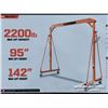 Image 1 : TMG 2200 LB. STEEL GANTRY CRANE