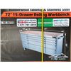 Image 1 : TMG 72 IN. STAINLESS STEEL ROLLING WORKBENCH