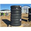 Image 1 : (8) 11R24.5 16PR TRUCK TIRES