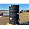Image 4 : (8) 11R24.5 16PR TRUCK TIRES