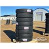 Image 1 : (8) 11R24.5 16PR TRUCK TIRES