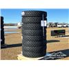 Image 4 : (8) 11R24.5 16PR TRUCK TIRES