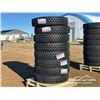 Image 1 : (8) 11R24.5 16PR TRUCK TIRES
