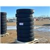 Image 2 : (8) 11R24.5 16PR TRUCK TIRES