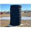 Image 2 : (8) 11R24.5 16PR TRUCK TIRES
