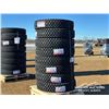 Image 4 : (8) 11R24.5 16PR TRUCK TIRES
