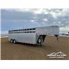 Image 2 : 2009 CIRCLE J RANCHER 24 FT. T/A LIVESTOCK TRAILER