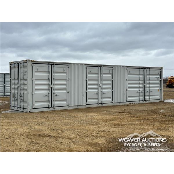 2023 8 X 40 FT. MULTIDOOR SHIPPING CONTAINER