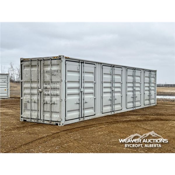 2024 8 X 40 FT. MULTIDOOR SHIPPING CONTAINER