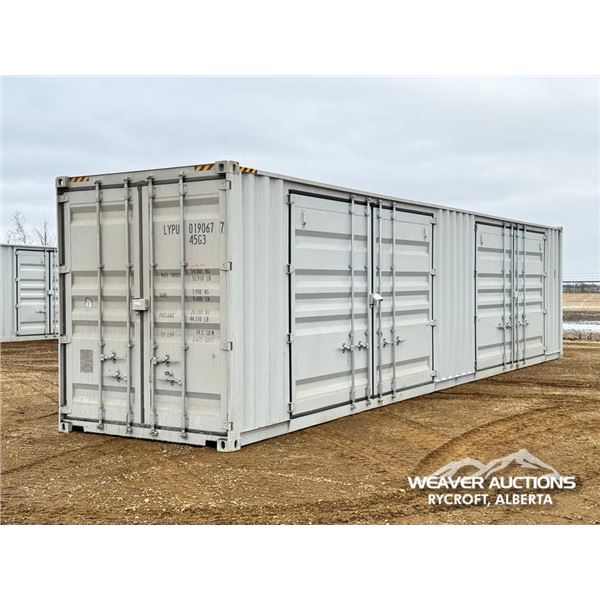 2020 8 X 40 FT. MULTIDOOR SHIPPING CONTAINER