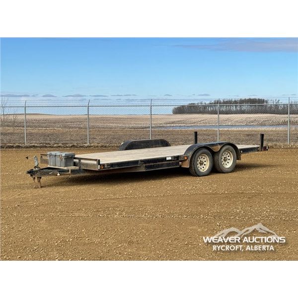 2009 RAINBOW 18 FT. T/A CAR HAULER TRAILER