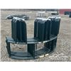 Image 2 : (3) TOMBSTONE BALE FEEDERS