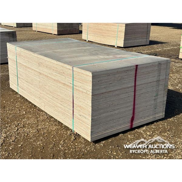 (42) 3/4 IN. 4 X 8 FT. GOOD 1 SIDE PLYWOOD