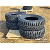 Image 1 : (4) GRIZZLY 35X12.50R18 TIRES