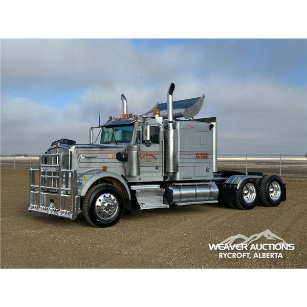 1989 KENWORTH W900B T/A SLEEPER TRUCK TRACTOR