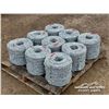 Image 3 : (9) ROLLS OF BARBED WIRE
