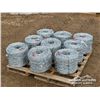 Image 3 : (9) ROLLS OF BARBED WIRE