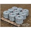 Image 3 : (9) ROLLS OF BARBED WIRE