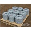 Image 3 : (9) ROLLS OF BARBED WIRE