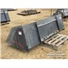 Image 4 : 90 IN. SKID STEER BUCKET