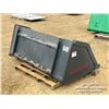 Image 3 : 66 IN. SKID STEER SNOW / MULCH BUCKET