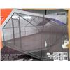 Image 1 : 10 X 20 X 6.56 FT. METAL CHICKEN SHELTER