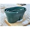 Image 2 : (6) POLY WATER TUBS