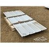 Image 1 : (40) 7.5 X 3 FT. STEEL SHEETS
