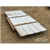 Image 3 : (40) 7.5 X 3 FT. STEEL SHEETS