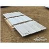 Image 1 : (40) 7.5 X 3 FT. STEEL SHEETS