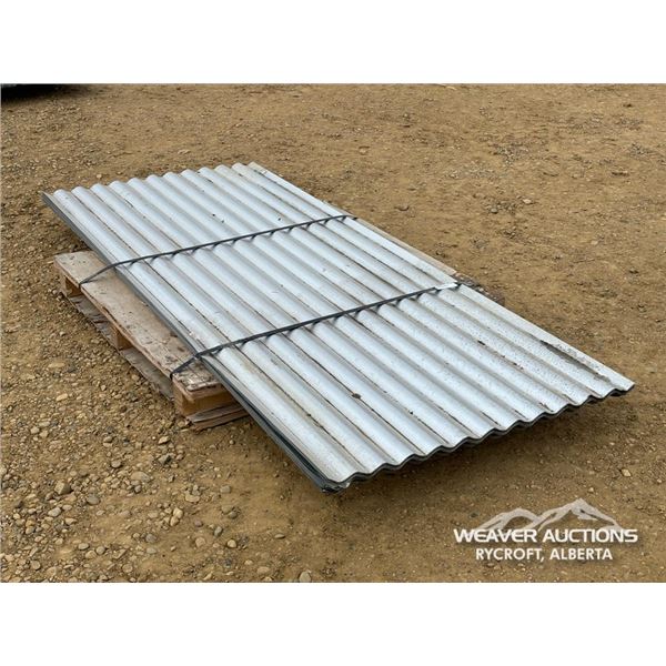 (40) 7.5. X 3 FT. STEEL SHEETS