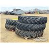 Image 4 : (5) GOODYEAR 380/90R46 SPRAYER TIRES