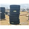 Image 2 : (8) ZWARTHZ 11R24.5 18PR TRUCK TIRES