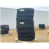 Image 3 : (8) ZWARTHZ 11R24.5 18PR TRUCK TIRES