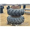 Image 1 : (2) GOODYEAR 18.4-26 DUAL TRACTOR TIRES