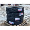 Image 3 : (4) KAPSEN 11R24.5 TRUCK TIRES