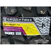 Image 5 : (4) GRIZZLY 33X12.50R20 TIRES