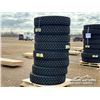 Image 1 : (8) ZWARTHZ 11R24.5 18 PR TRUCK TIRES