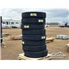 Image 2 : (8) ZWARTHZ 11R24.5 18 PR TRUCK TIRES