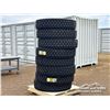 Image 4 : (8) ZWARTHZ 11R24.5 18 PR TRUCK TIRES