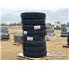 Image 1 : (8) KAPSEN 11R24.5 16 PR TRUCK TIRES