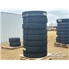 Image 3 : (8) ZWARTHZ 11R24.5 18PR TRUCK TIRES