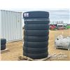 Image 3 : (8) KAPSEN 11R24.5 16 PR TRUCK TIRES